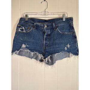 Levi's 501 cut off shorts 31